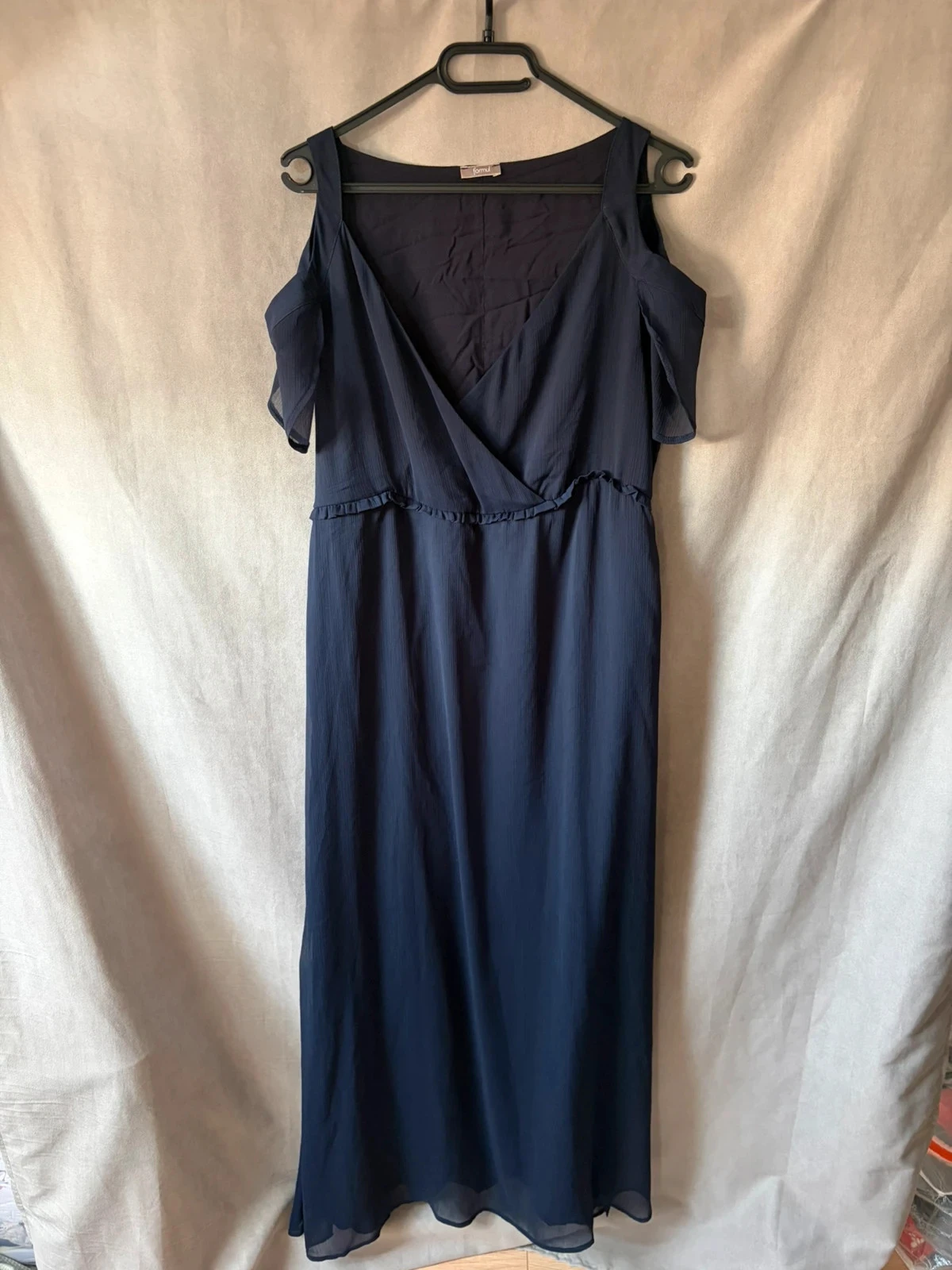 Robe longue marine chic taille 42